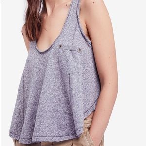 Free People Open Back Tank Top